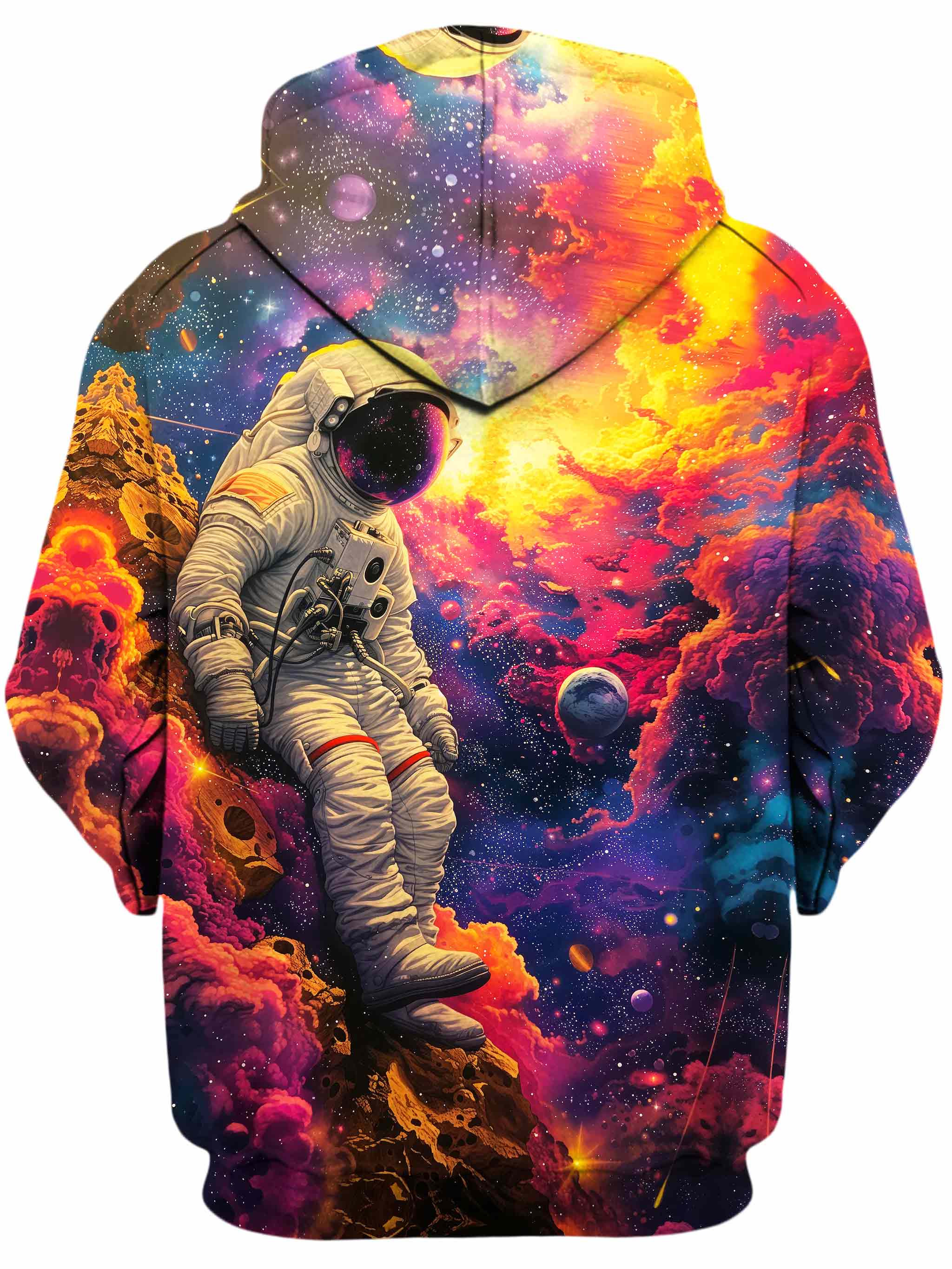 Astro Journey Unisex Zip-Up Hoodie Art Designs Works Epic Hoodie
