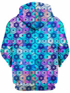 Hexa Haze Unisex Zip-Up Hoodie Art Designs Works Epic Hoodie