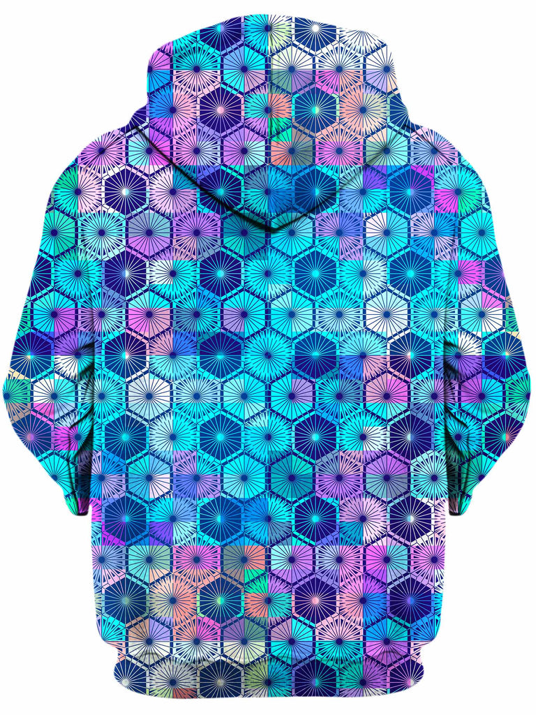 Hexa Haze Unisex Zip-Up Hoodie