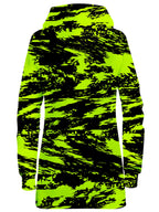 Black Lime Bolt Glitch Hoodie Dress Big Tex Funkadelic Epic Hoodie