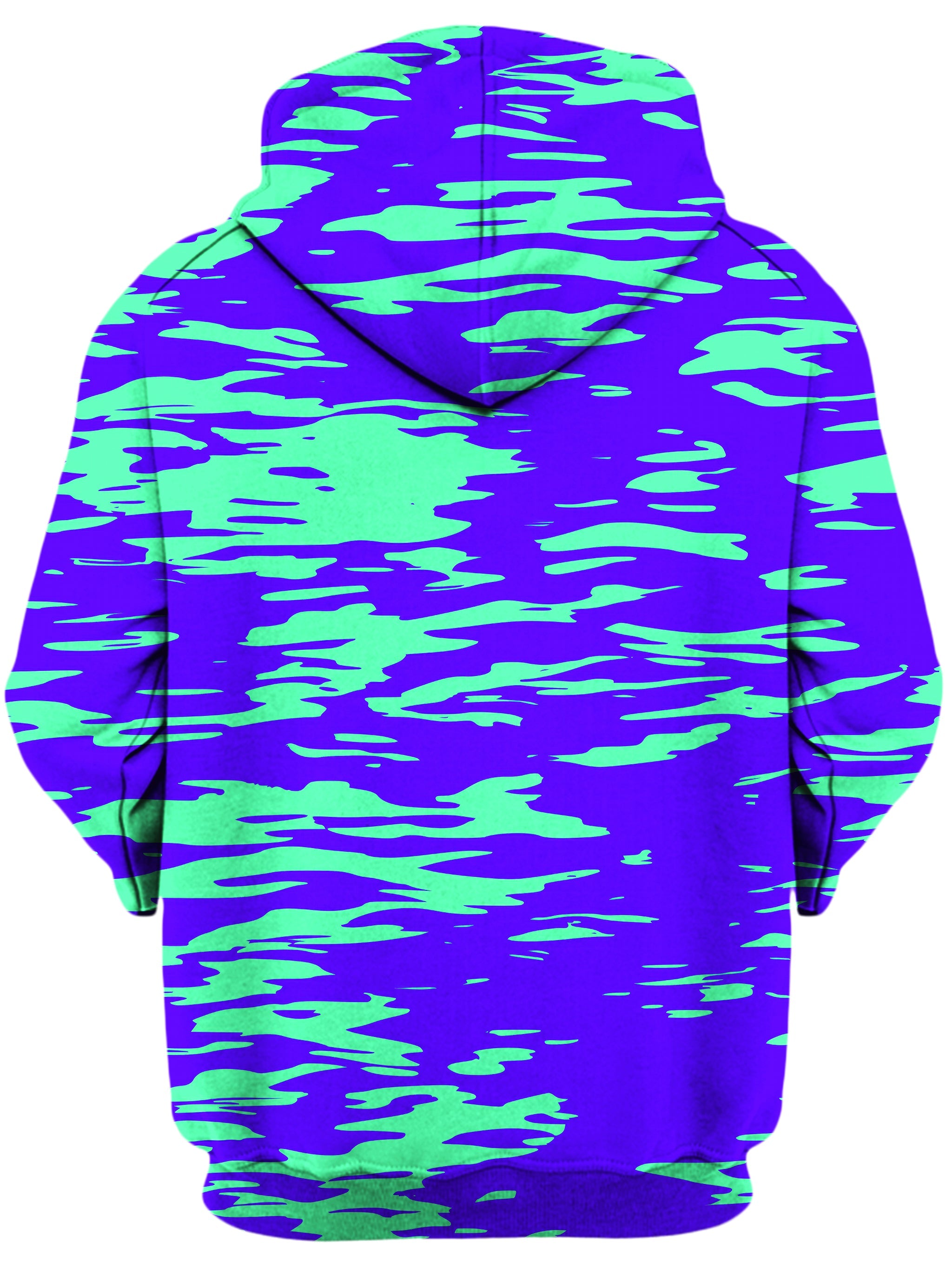 Purple Mint Rave Zebra Stripe Unisex Hoodie Big Tex Funkadelic Epic Hoodie