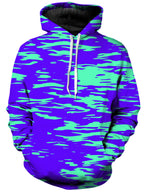 Purple Mint Rave Zebra Stripe Unisex Hoodie Big Tex Funkadelic Epic Hoodie