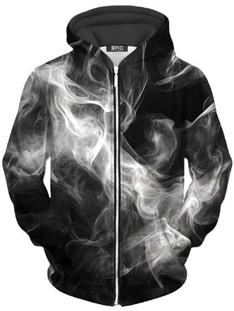 iEDM - Breathe the Void Unisex Zip-Up Hoodie