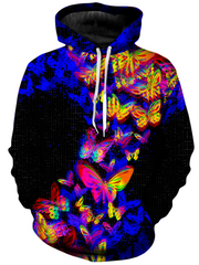 Butterfly Glitch Unisex Hoodie