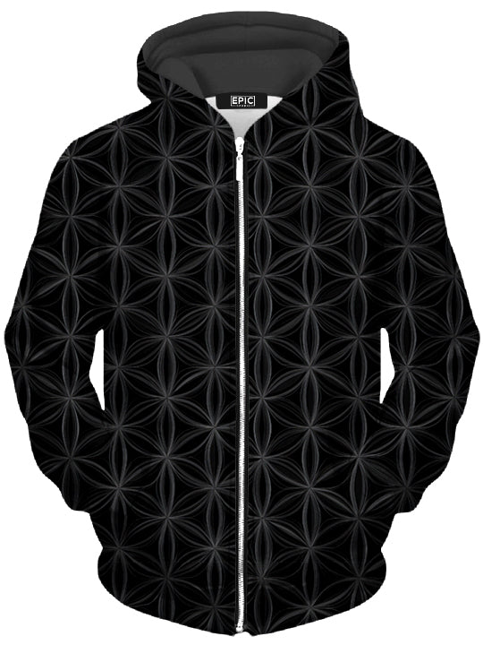 iEDM - Ethereal Unisex Zip-Up Hoodie