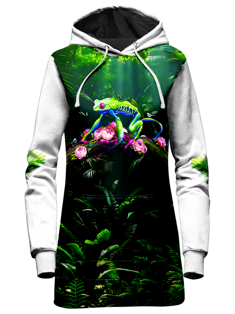 Noctum X Truth - Fern Blossom Hoodie Dress