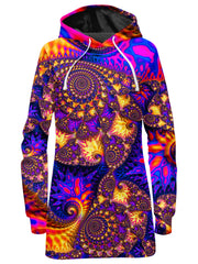 Fractal Forever Hoodie Dress