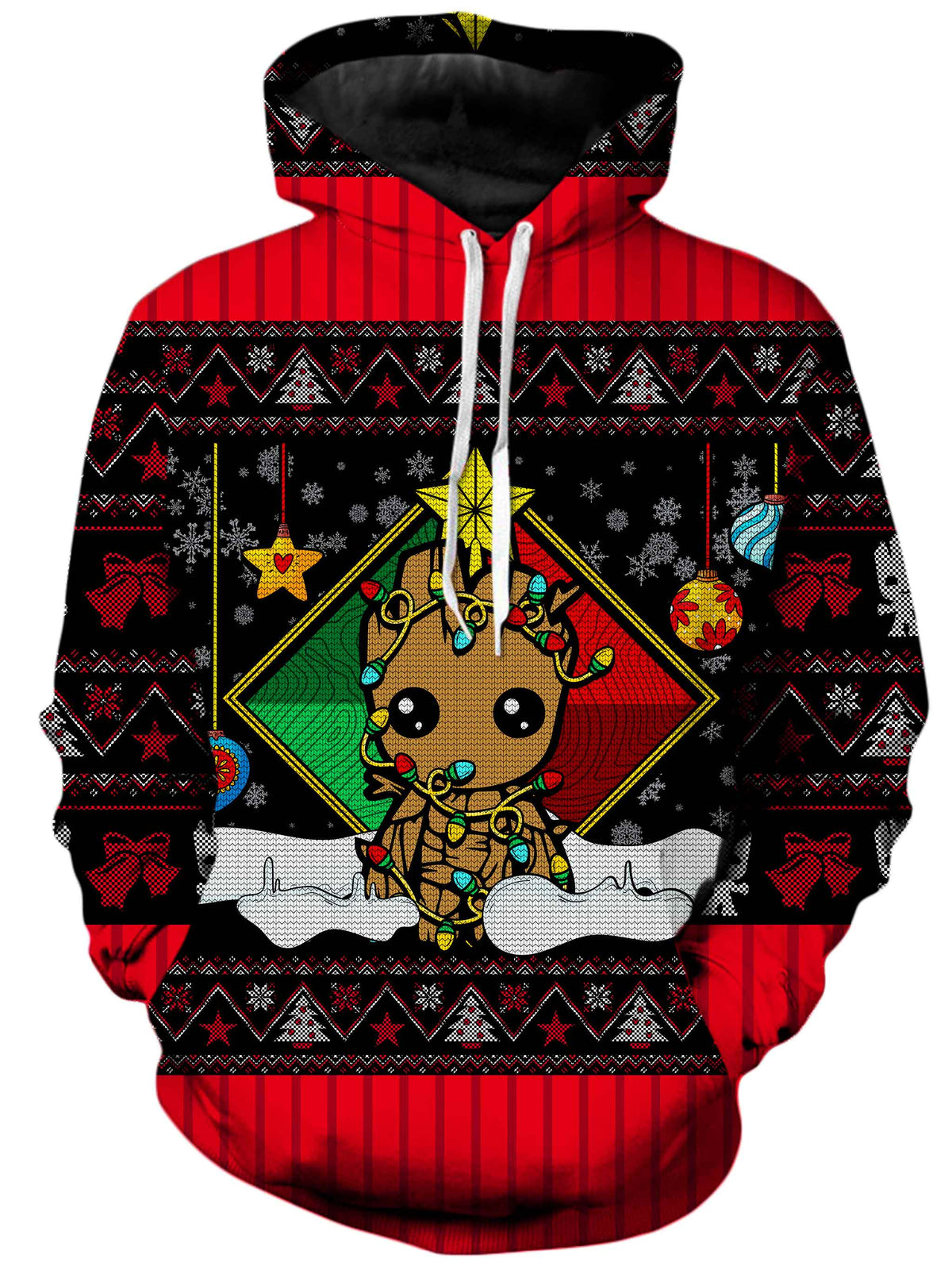 Groot Christmas Unisex Hoodie iEDM Epic Hoodie