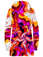 Melting Hibiscus Hoodie Dress Noctum X Truth Epic Hoodie