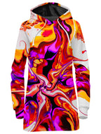 Melting Hibiscus Hoodie Dress Noctum X Truth Epic Hoodie