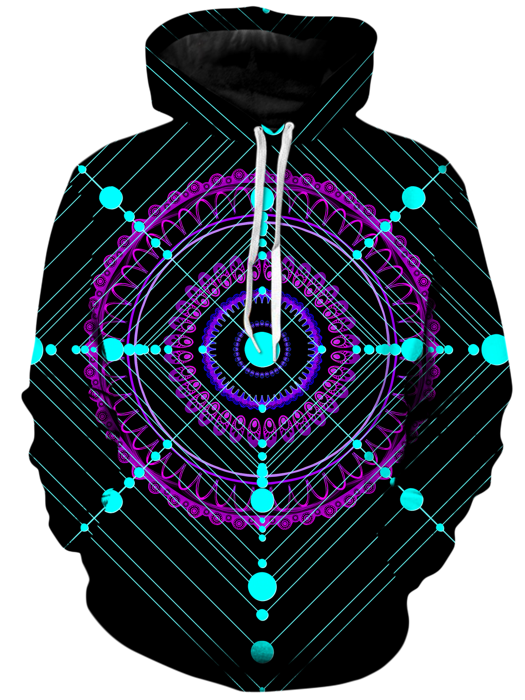 Sacred Geo Unisex Hoodie Noctum X Truth Epic Hoodie