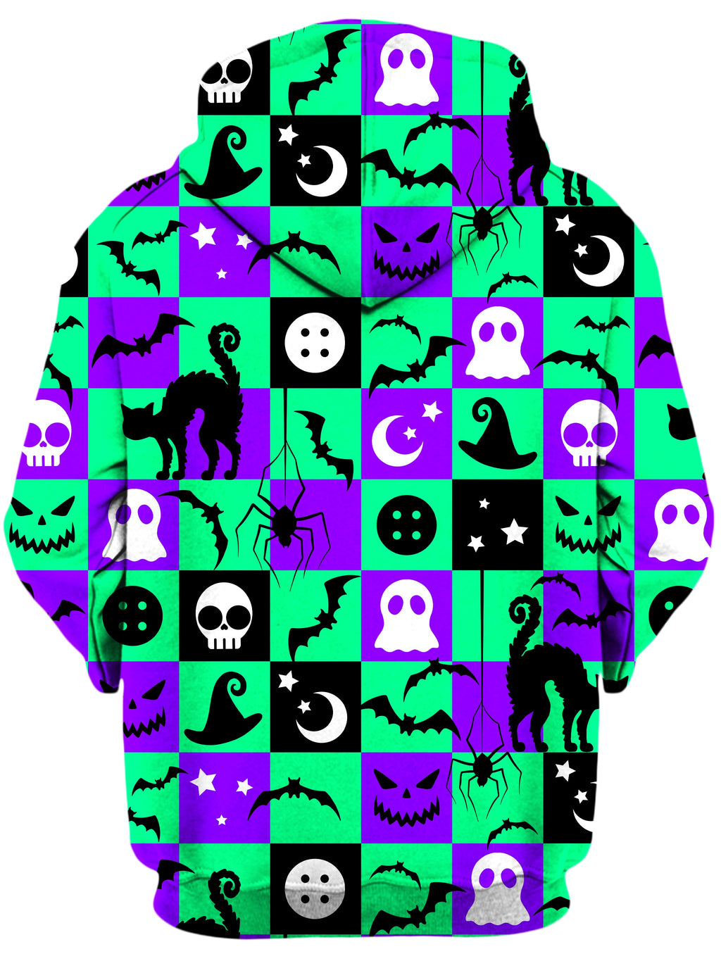 Halloween Hex Unisex Zip-Up Hoodie