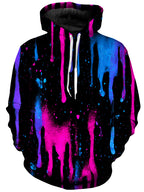 Neon Cascade Unisex Hoodie iEDM Epic Hoodie