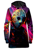 Neon Nightmare Hoodie Dress