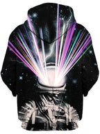 80's Astronaut Unisex Hoodie On Cue Apparel Epic Hoodie