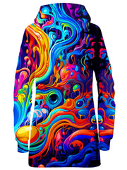 Kandi Swirl Hoodie Dress