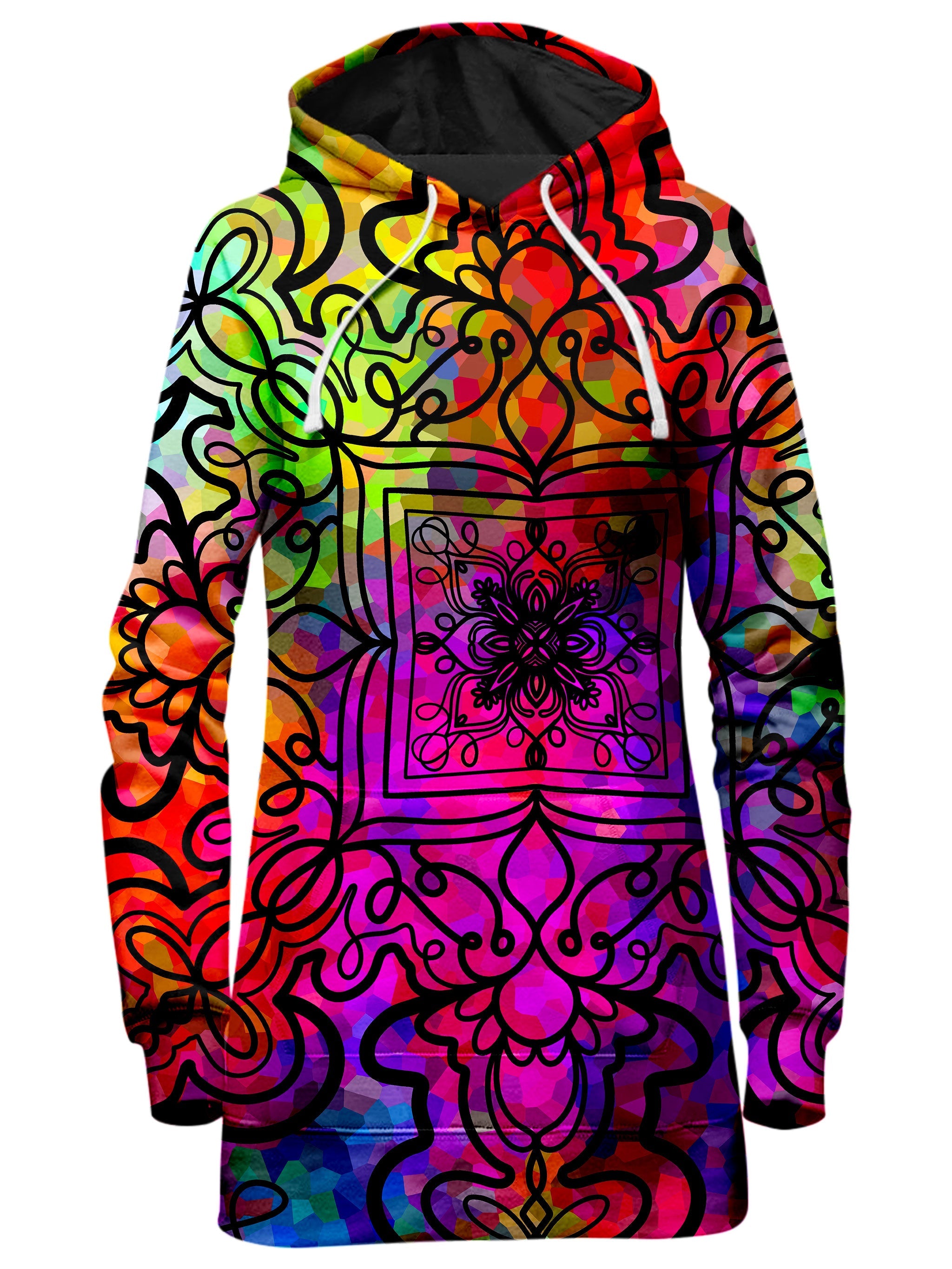 Ornate on Plasma Hoodie Dress Sartoris Art Epic Hoodie