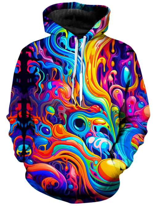 Kandi Swirl Unisex Hoodie Psychedelic Pourhouse Epic Hoodie