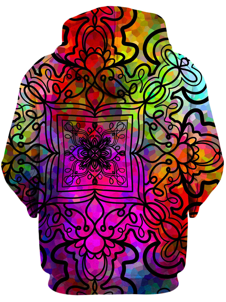 Ornate on Plasma Unisex Zip-Up Hoodie