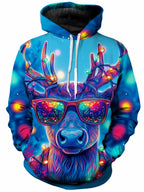 Reindeer Trip Unisex Hoodie iEDM Epic Hoodie