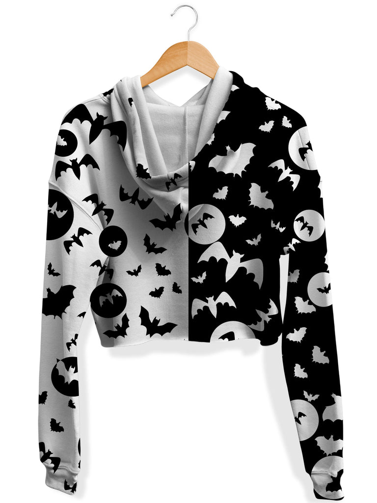 Full Moon Fleece Crop Hoodie