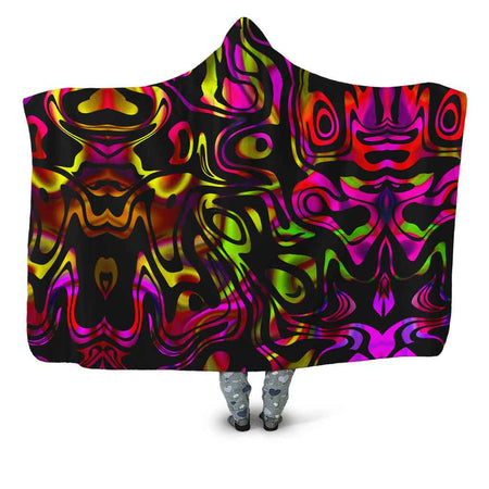 Sartoris Art - Color Evolution Hooded Blanket