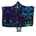 Dynamic Blues Hooded Blanket Sartoris Art Epic Hoodie