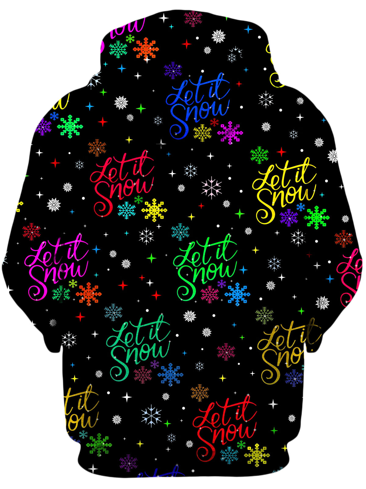 Let It Snowflakes Unisex Hoodie Sartoris Art Epic Hoodie
