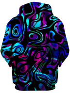 Dynamic Blues Unisex Zip-Up Hoodie Sartoris Art Epic Hoodie