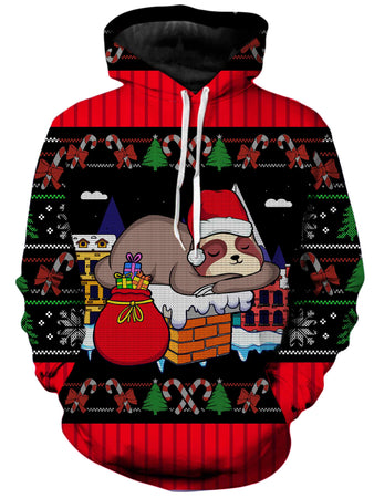 iEDM - Santa Sloth Unisex Hoodie