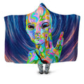 I Come in Peace Hooded Blanket Technodrome Epic Hoodie