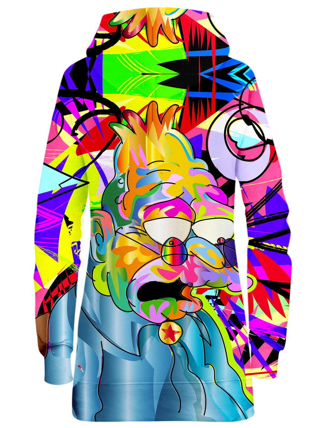 Took Too Much Hoodie Dress Technodrome Epic Hoodie