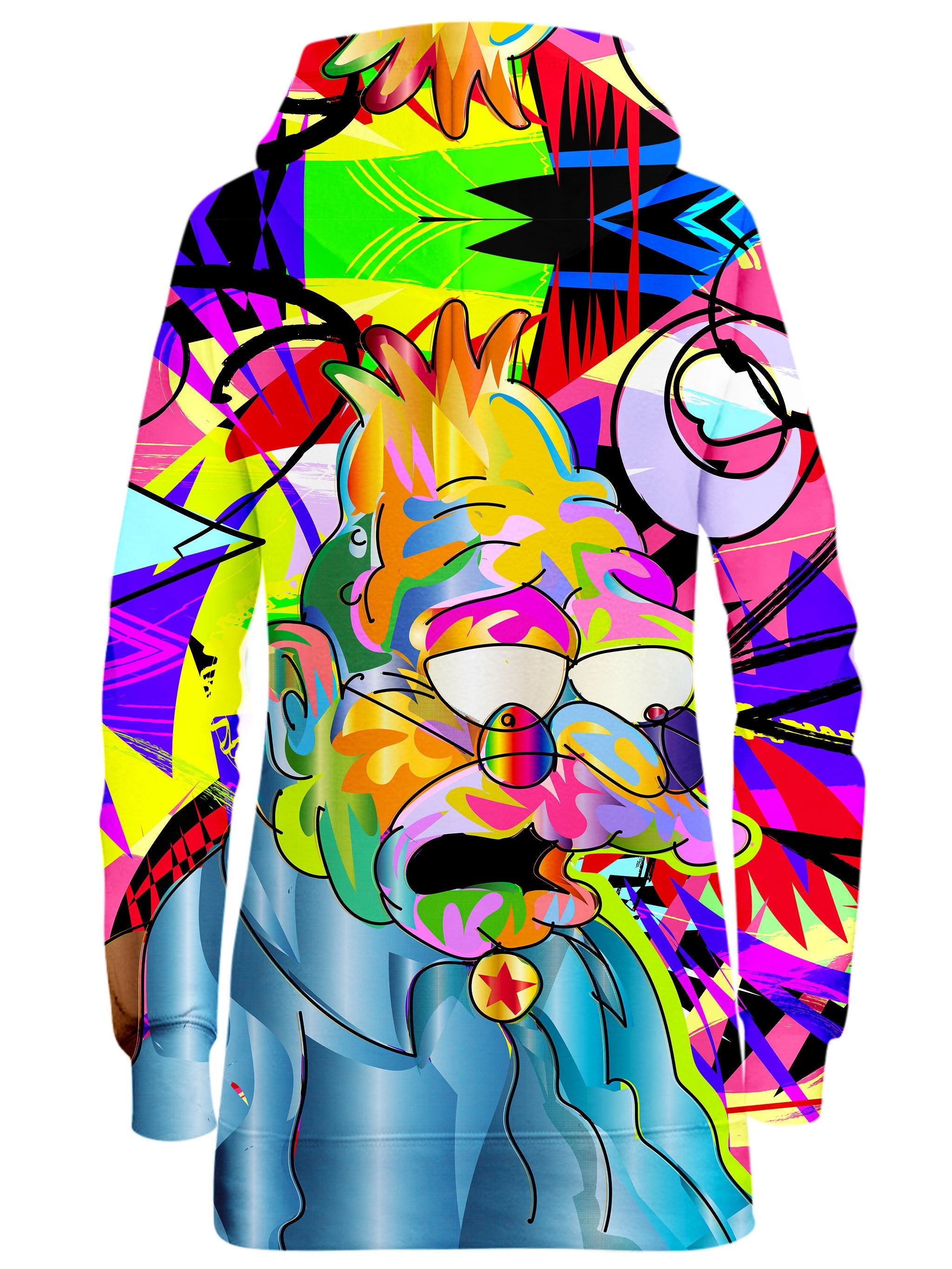 Took Too Much Hoodie Dress Technodrome Epic Hoodie