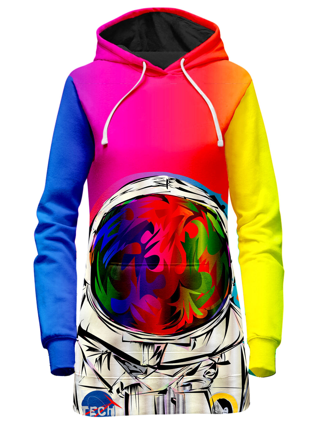 Nasa Drome Hoodie Dress Technodrome Epic Hoodie