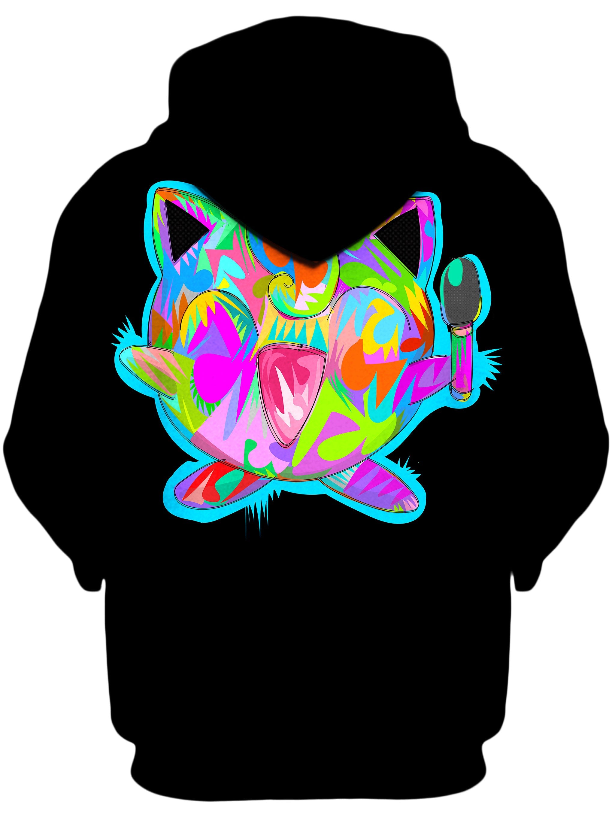 Jiggly Black Unisex Hoodie Technodrome Epic Hoodie