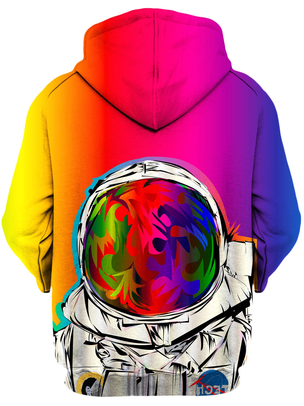 Nasa Drome Unisex Zip-Up Hoodie Technodrome Epic Hoodie