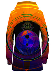 Third Eye Sunset Hoodie Dress