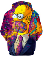 Trippin On The Job Unisex Zip-Up Hoodie iEDM Epic Hoodie