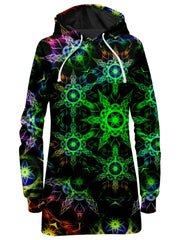 Kaleidoscope Jungle Hoodie Dress