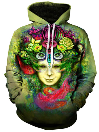Gratefully Dyed Damen - Blossoming Mind Unisex Hoodie (Clearance)