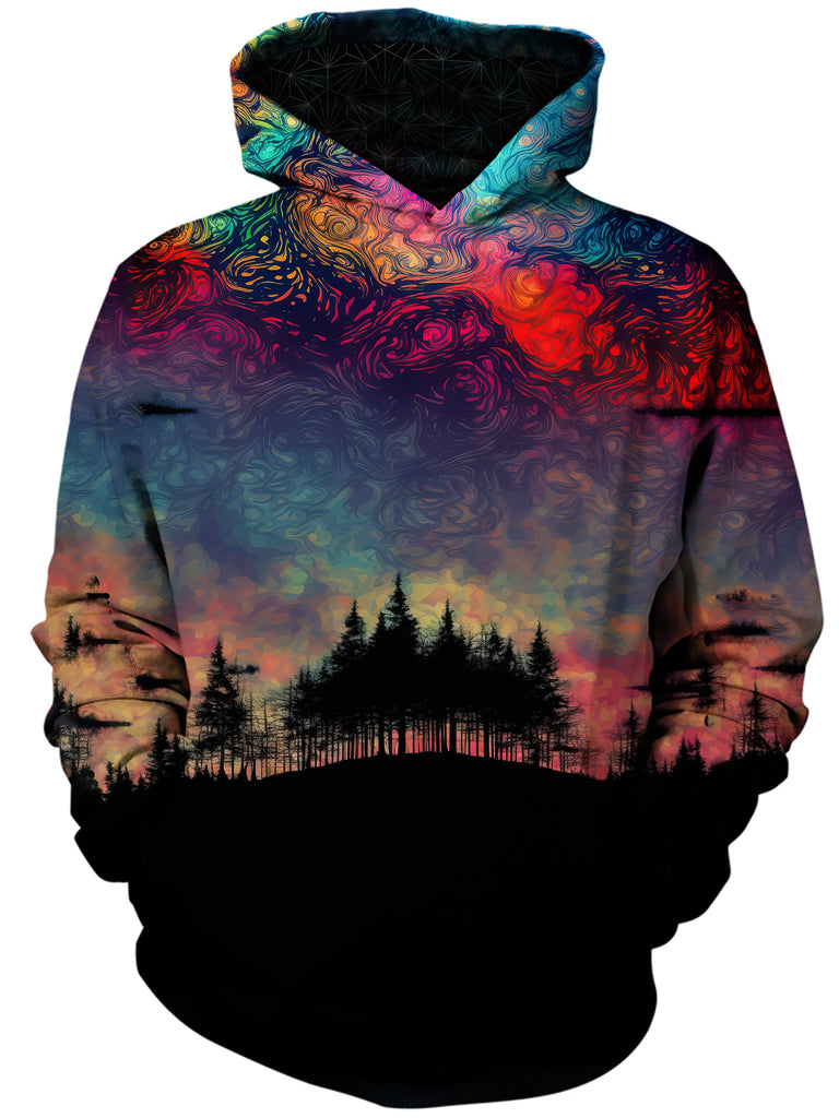 Gratefully Dyed Damen - Fluttering Vessel Unisex Hoodie