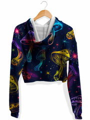 Magic Dreams Fleece Crop Hoodie