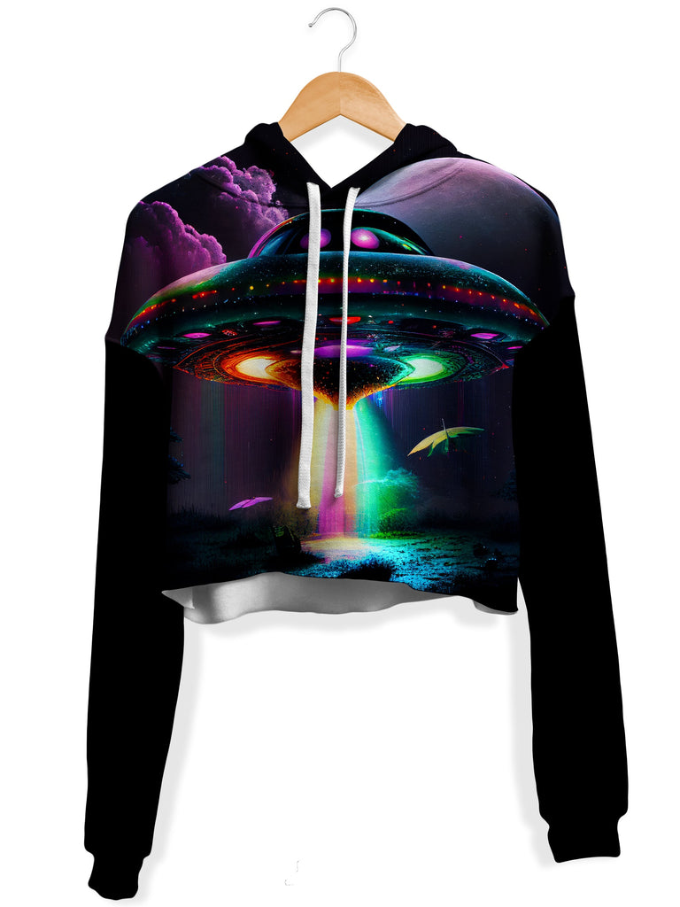 iEDM - Encounter Fleece Crop Hoodie