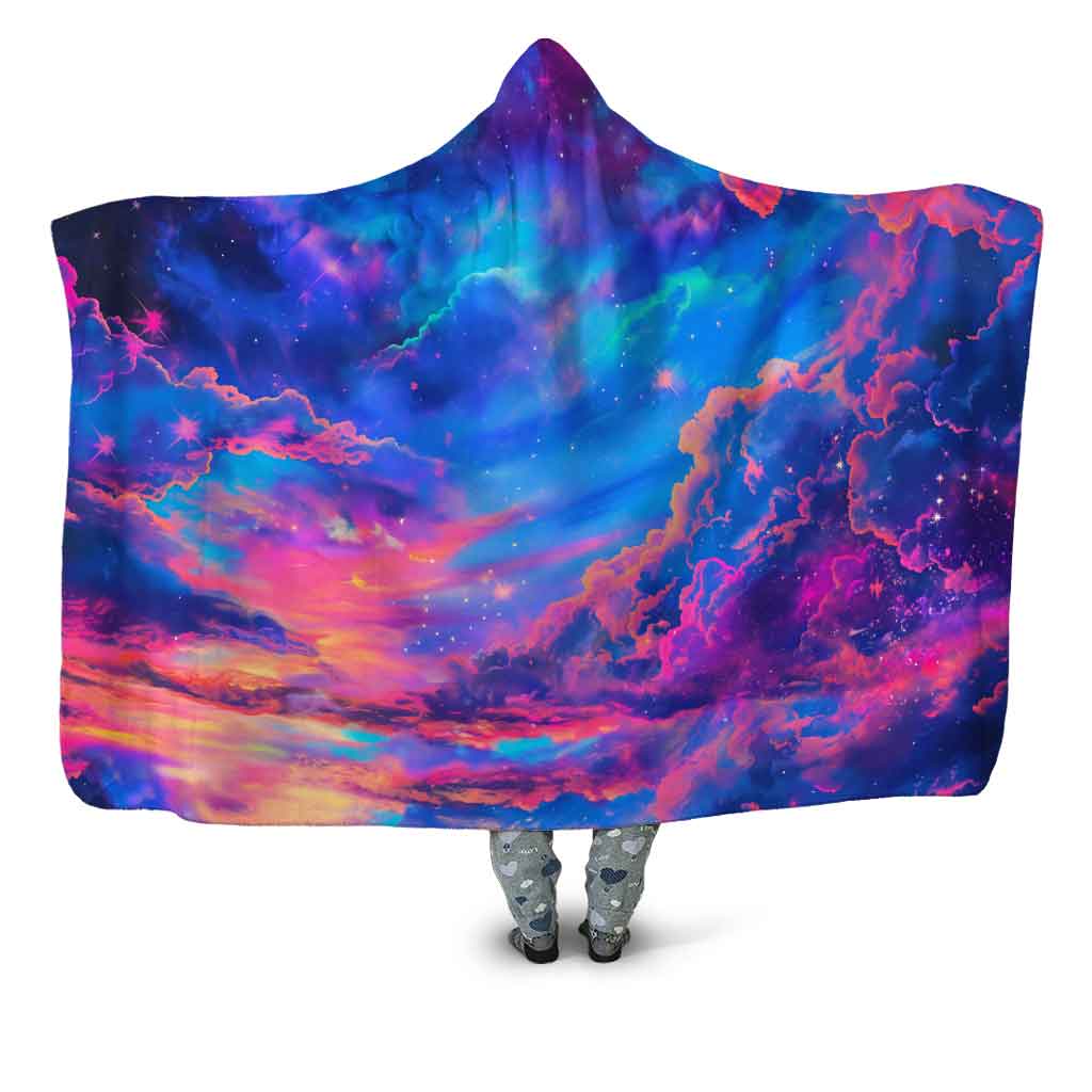 iEDM - Storybook Sky Hooded Blanket