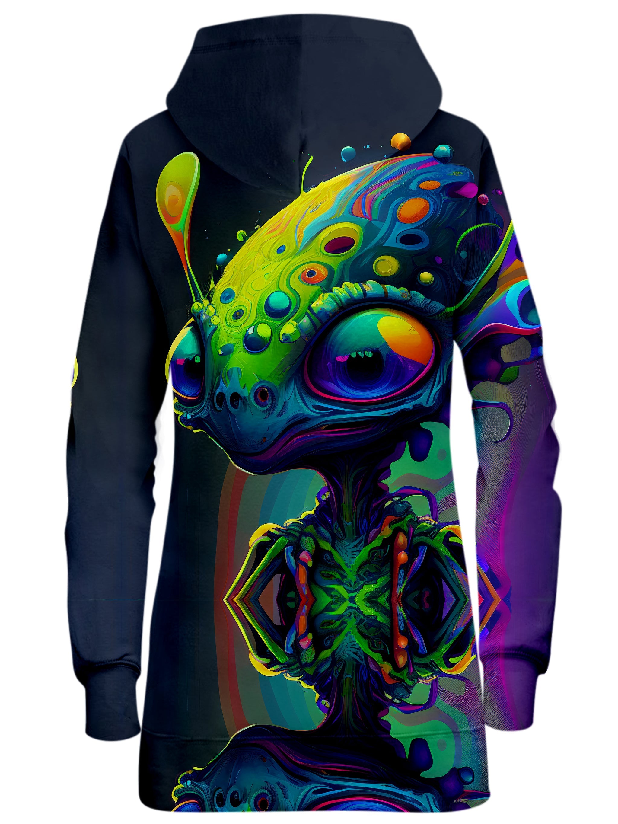 Friendly Visitors Hoodie Dress iEDM Epic Hoodie
