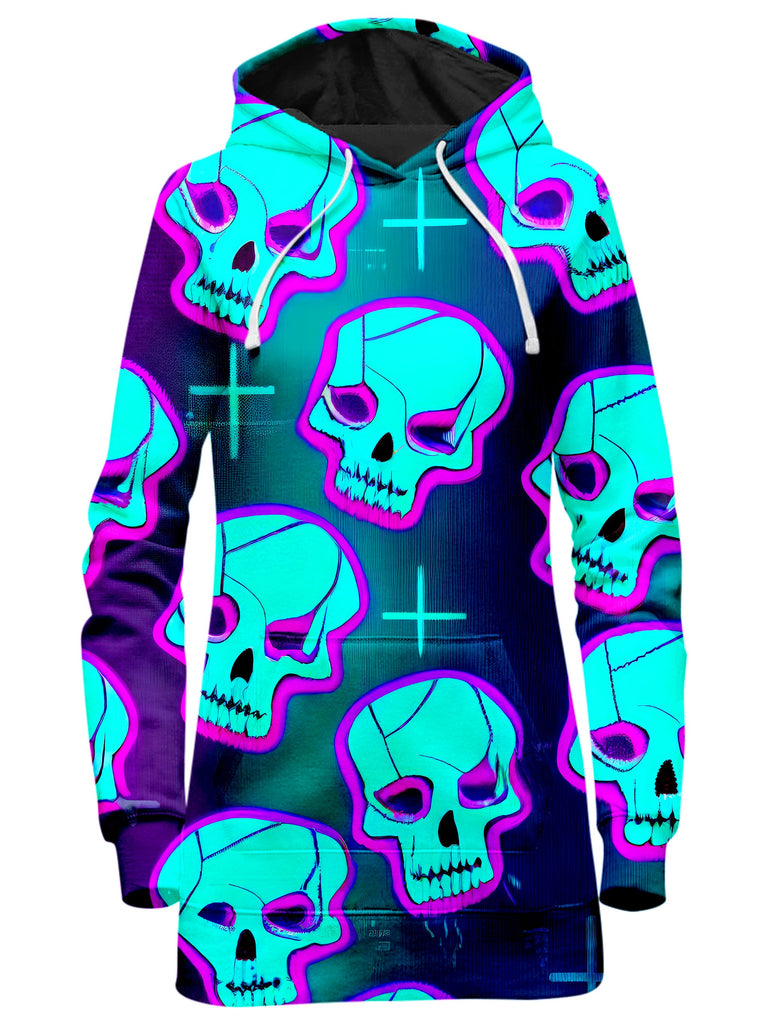 iEDM - Neon Fright Hoodie Dress