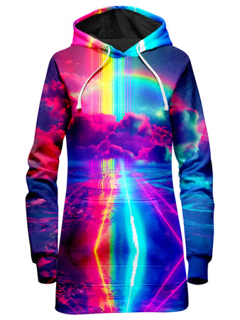iEDM - Nexus Rainbow Hoodie Dress