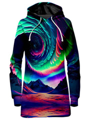 Northern Lights II Hoodie Dress