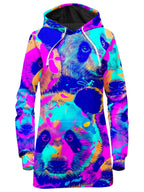 Panda Melt Hoodie Dress iEDM Epic Hoodie