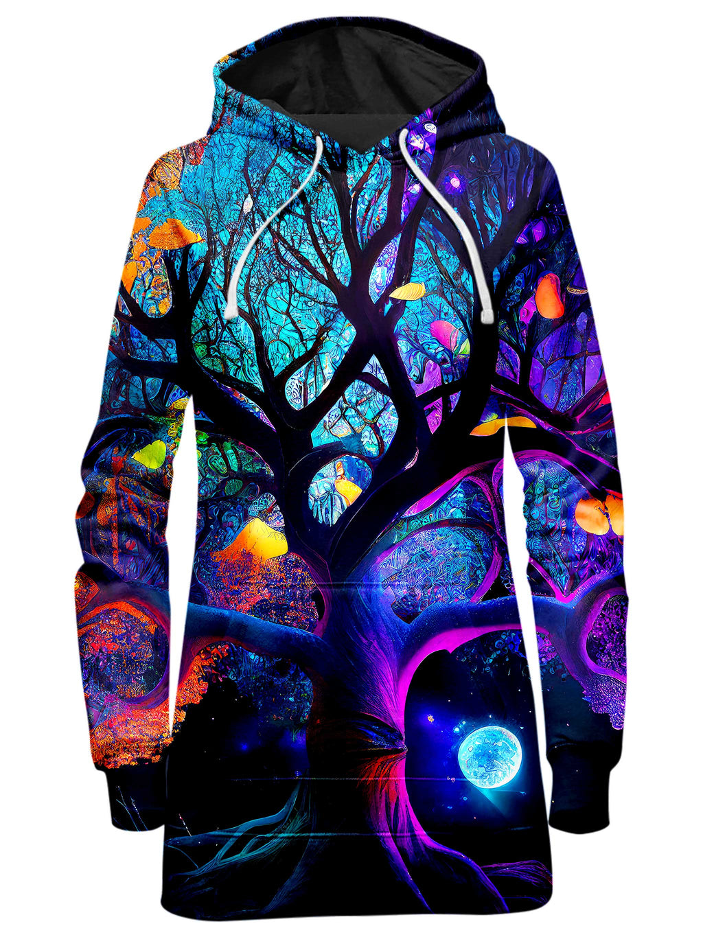 Sacred Grounds Hoodie Dress iEDM Epic Hoodie